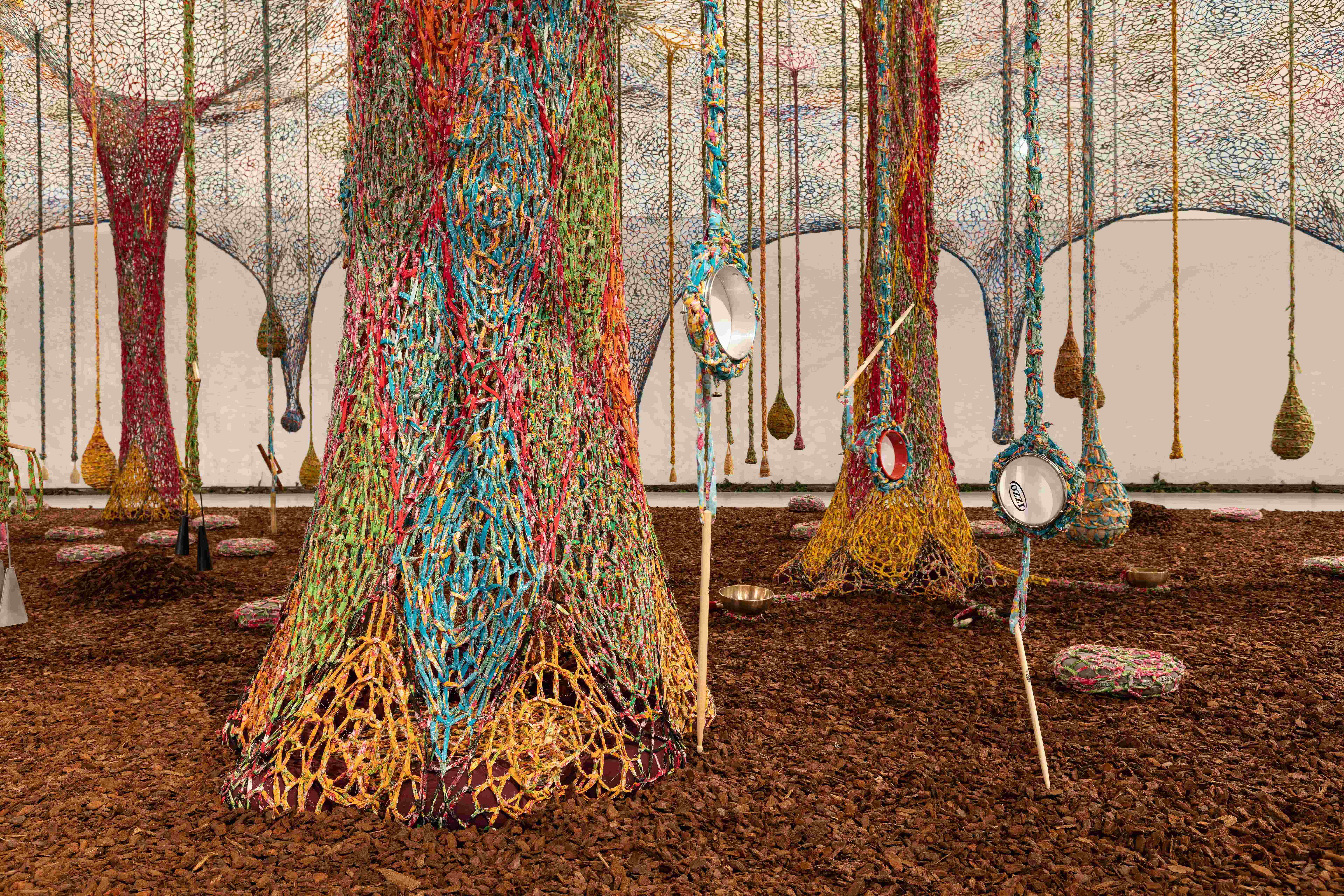 vista de exposição: ernesto neto