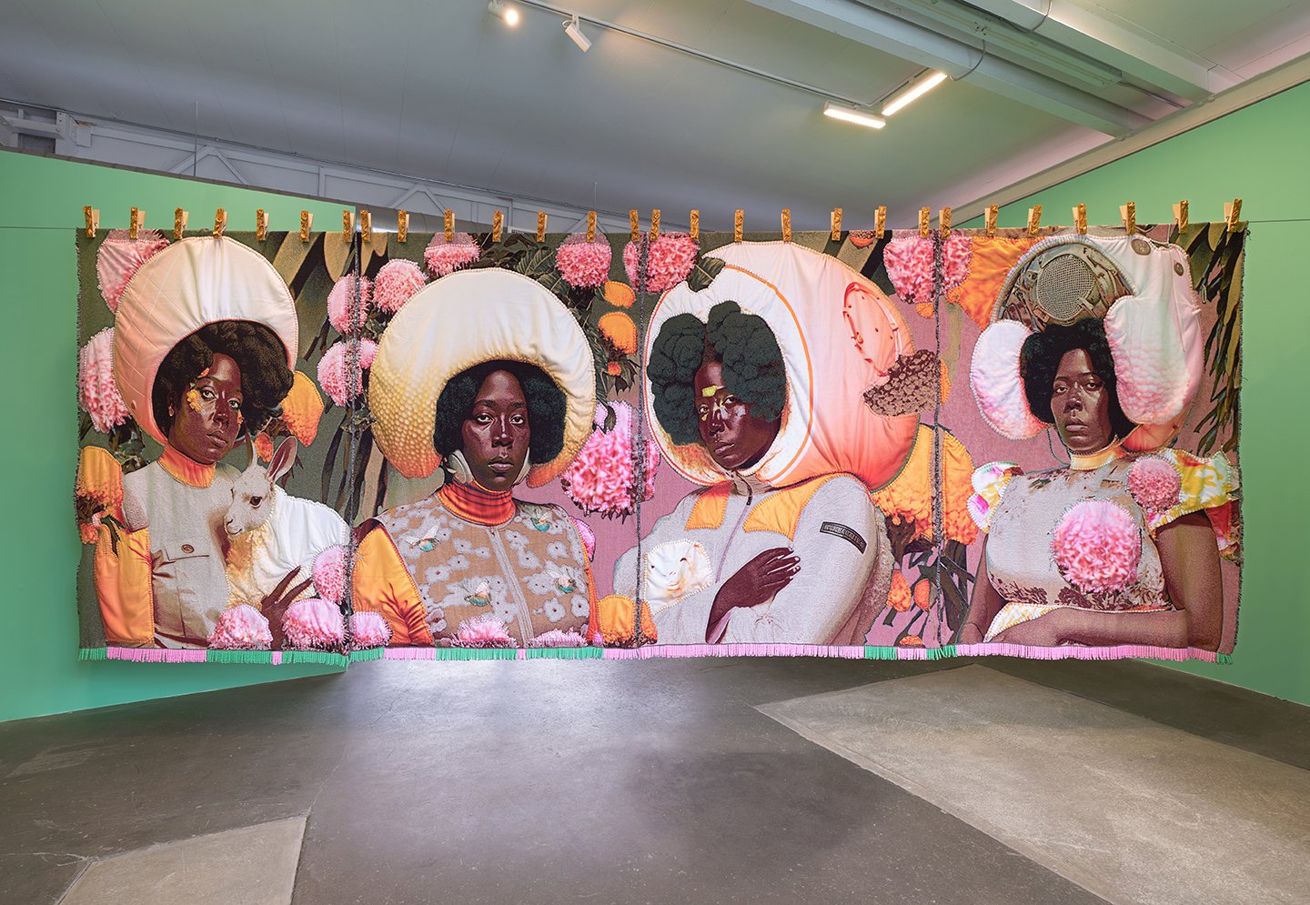 Black Ancient Futures exhibition: April Bey,We Learned To Love Ourselves Until We Were Full Until We Did Not Need Yours Untill We Realized Our Own Was Enough, 2023.jpg