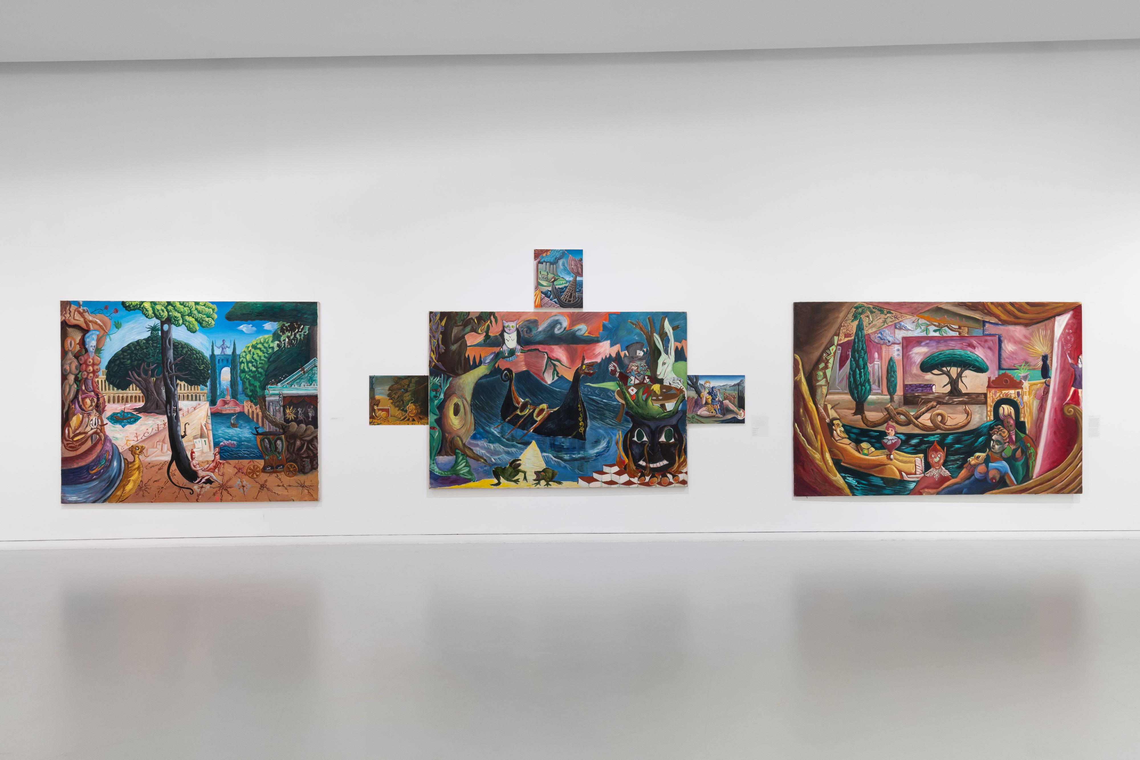 Quadros do artista
